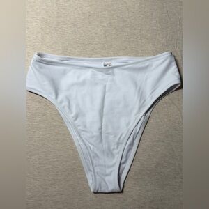 RELLECIGA Classic White Bikini Bottom